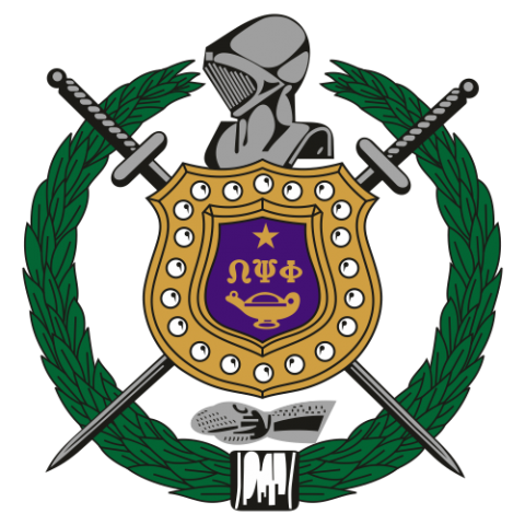 Omega Psi Phi Fraternity, Inc. shield